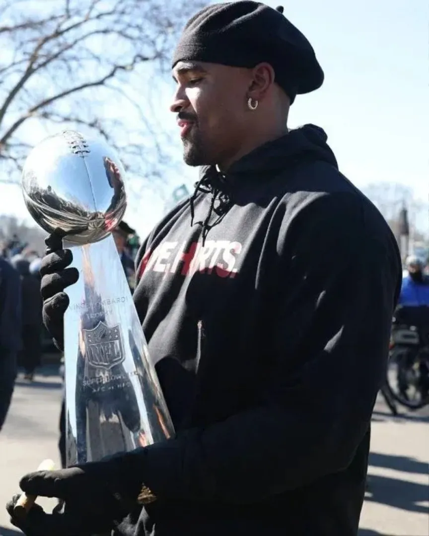 Jalen Hurts Love 2025 Hurts Black Hoodie