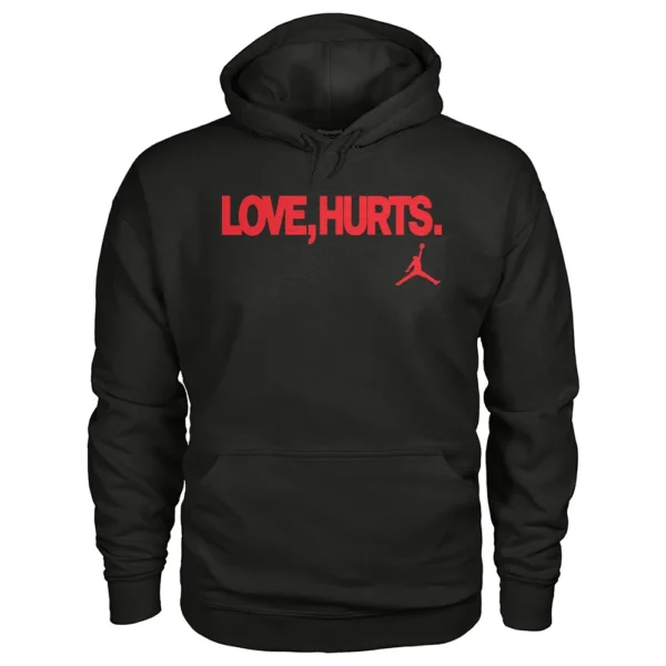 Jalen Hurts Love Hurts Black Hoodie