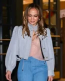 Jennifer Lopez Climbing in Heels 2025 Jacket