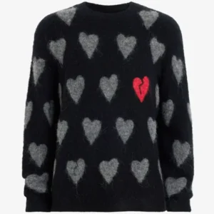 LoveHurts2025KeHuyQuanRedHeart2025Sweatshirt
