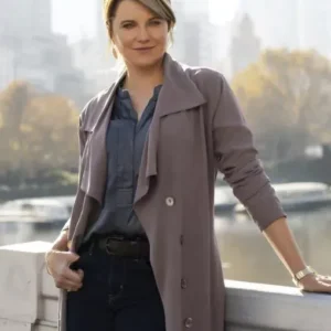 My Life Is Murder Alexa Crowe Trench Coat