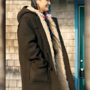 North of North Anna Lambe Shearling Coat