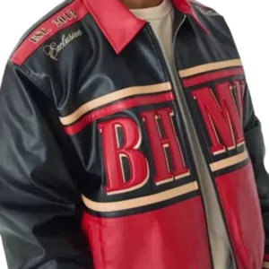 Pop The Balloon Live S01 Chase DeMoor Leather Bomber Jacket