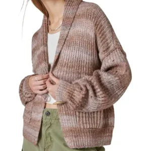 Ransom Canyon 2025 Minka Kelly Purple Tie Dye Cardigan