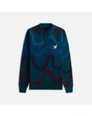 The Neighborhood S07 Marcel Spears Green Swirl Print Sweater