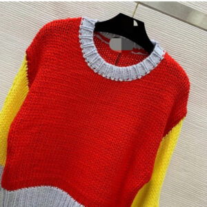 The Room Next Door Tilda Swinton Colorblock Sweater