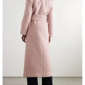 The Today Show 2025 Jenna Bush Hager Pink Fuzzy Coat