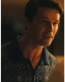 The White Lotus S03 Patrick Schwarzenegger Medallion Print Shirt