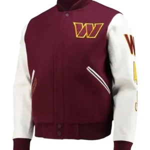 Washington Commanders Varsity Jacket