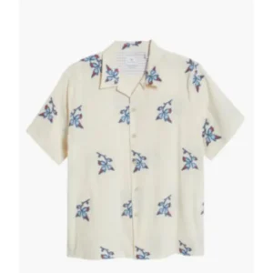 Access Hollywood 2025 Scott Evans Floral Camp Shirt