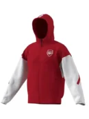 Arsenal 2025-26 Anthem Red Full-Zip Jacket