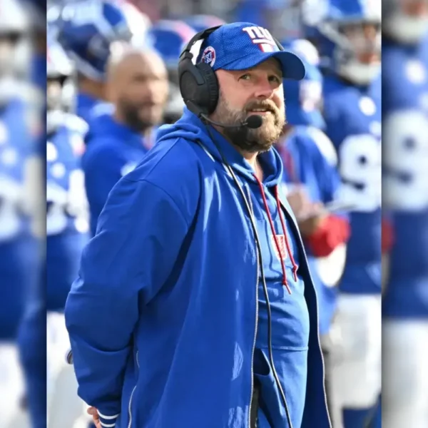 Brian Daboll New York Giants Blue Jacket 2025