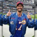 Daniel Ricciardo Buffalo Bills Varsity Jacket