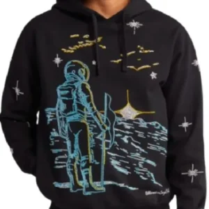 Forever Michael Cooper Jr. Black Astronaut Hoodie
