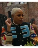Harlem S03 Jerrie Johnson Black Letterman Jacket