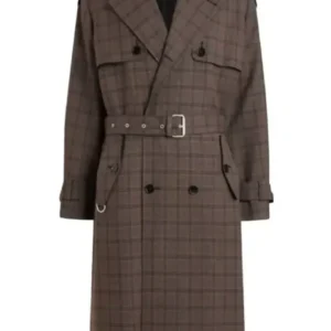 Harlem S03 Jerrie Johnson Check Coat