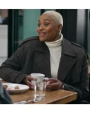 Harlem S03 Jerrie Johnson Check Trench Coat