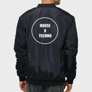 House X Techno CRSSD Black Jacket