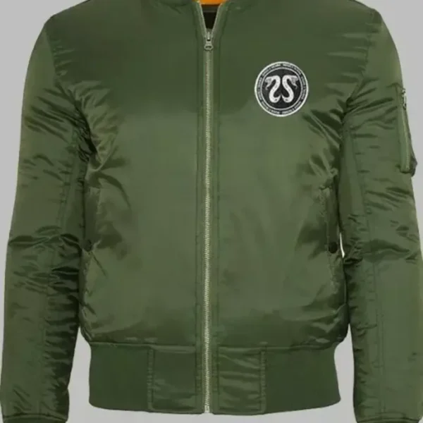 House X Techno CRSSD Green Jacket