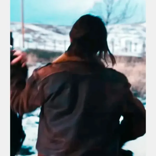 Hurry Up Tomorrow 2025 Jenna Ortega Leather Jacket