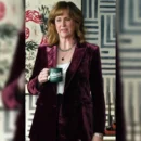 Jennifer Whalen Small Achievable Goals Velvet Blazer