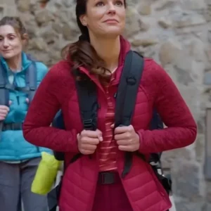 Journey to You 2025 Erin Cahill Hoodie Burgundy Jacket