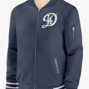 Los Angeles Dodgers Navy City Bomber Jacket