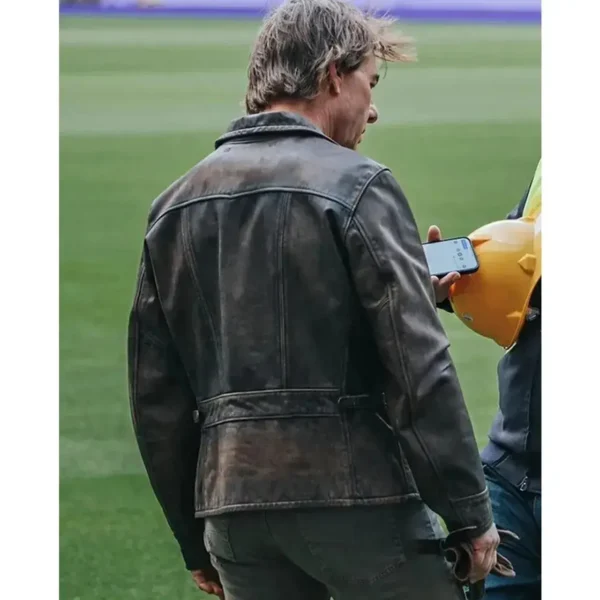 Mission Impossible Reckoning Tom Cruise Leather Jacket