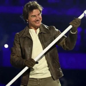 Mission Impossible The Final Reckoning Tom Cruise Leather Jacket