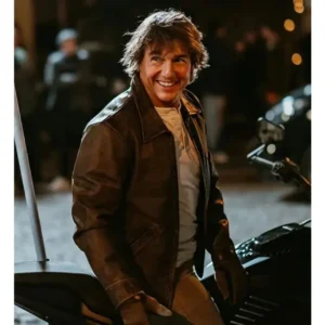 Mission Impossible The Reckoning Tom Cruise Leather Jacket