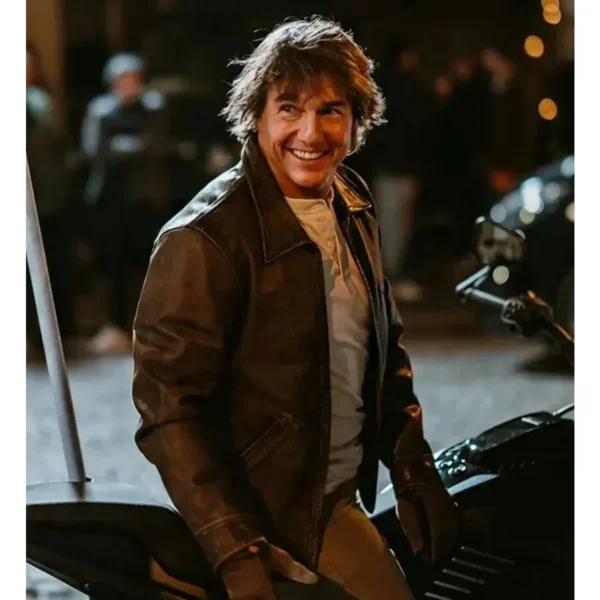 Mission Impossible The Reckoning Tom Cruise Leather Jacket