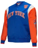 New York Knicks Blue Vintage Team Origins Jacket