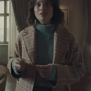 Nine Perfect Strangers Murphy Plaid Coat