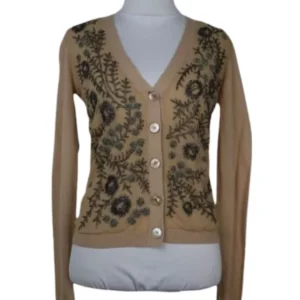 Nine Perfect Strangers Nicole Kidman Beaded Cardigan