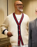 Poppas House Season 1 Damon Wayans Cream Knit Cardigan 1