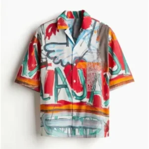Sherri Jawn Murray Printed Camp Shirt