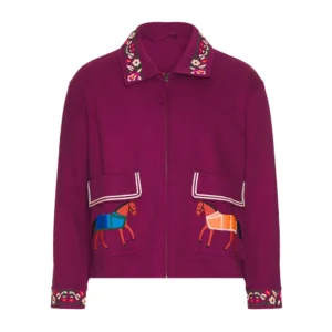Small Achievable Goals Evan Burgundy Jacket