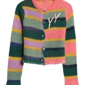 The Equalizer S05 Laya DeLeon Striped Cardigan
