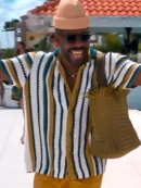 The Four Seasons 2025 Colman Domingo Crochet Shirt