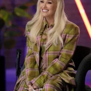 The Voice Gwen Stefani Plaid Suit