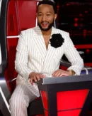 The Voice S25 Pinstripe Suit