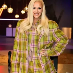 The Voice S26 Gwen Stefani Plaid Suit