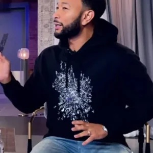 The Voice S27 John Legend Black Hoodie 2025