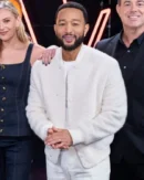 The Voice S27 John Legend Brandon Boucle Bomber Jacket
