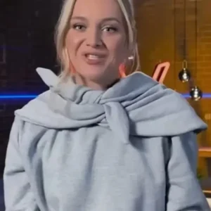 The Voice S27 Kelsea Hooded Draped Sweatshirt