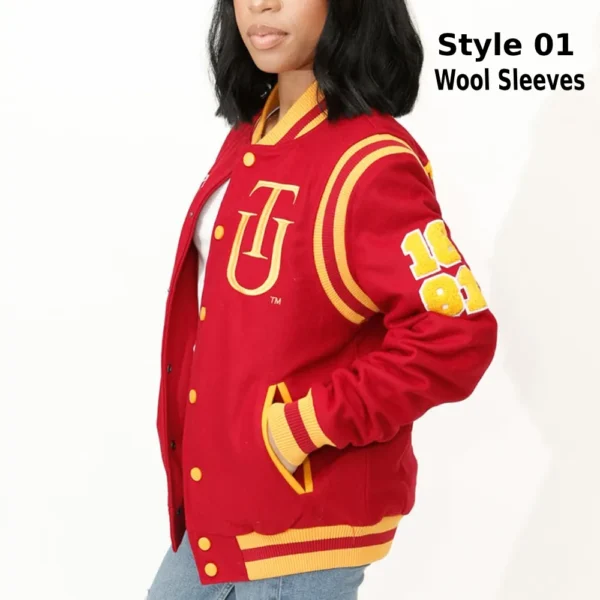 Tuskegee University Varsity Style 1 Jacket