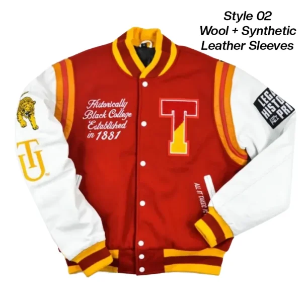 Tuskegee University Varsity Style 2 Jacket