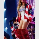 Beyonce Michael Hoban American Flag Jacket