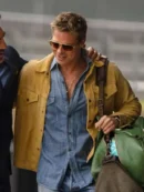 Brad Pitt F1 The Movie Suede Leather Jacket