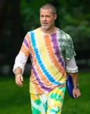 Brad Pitt The Tonight Show With Jimmy Fallon 2025 Multicolor Shirt